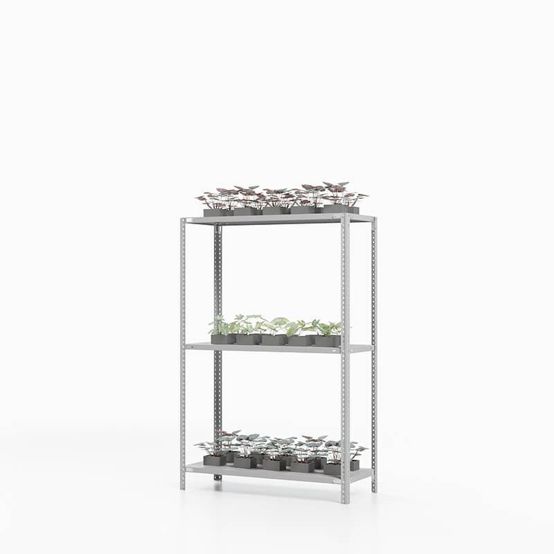 Стеллаж ТС Лайт 1000х1000х300, 3 полки перф.