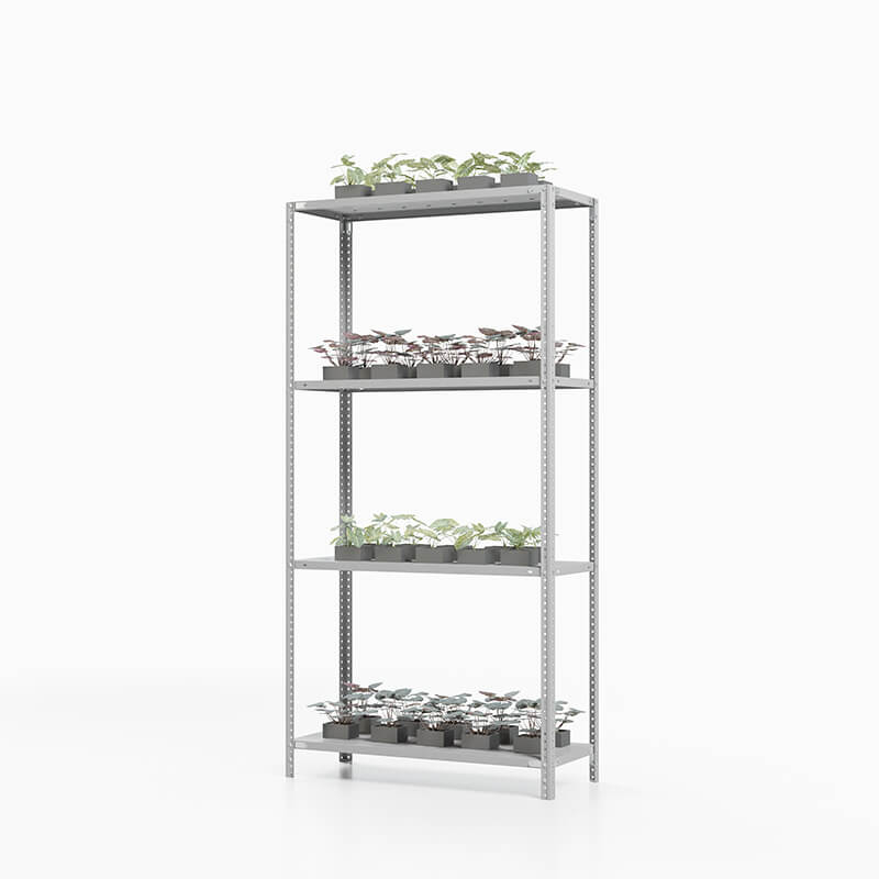 Стеллаж ТС Лайт 1500х1200х400, 4 полки перф.