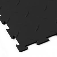 Универсальное напольное покрытие SENSOR RICE (черный, 5мм)
