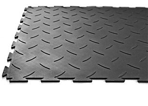 Тактильная плитка для слабовидящих, конус шахматный (300x300, ТПУ, клеевая основа)