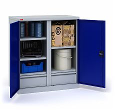 Инструментальный шкаф ИП-2-0.5/2 (Синий)
