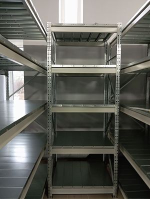 На объекте клиента установлены стеллажи серии MS Pro