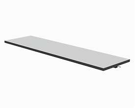Нижняя полка для оборудования 1200х400 мм ESD (RAL7012)