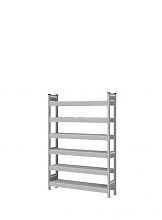 Стеллаж СТ-023 полочный 1800x1200x300 6 яруса цинк