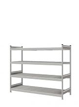 Стеллаж СТ-023 полочный 1800x2100x800 4 яруса цинк