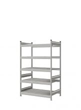 Стеллаж СТ-023 полочный 2000x1200x800 5 яруса окрашен