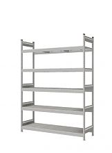 Стеллаж СТ-023 полочный 2500x1800x600 5 яруса цинк