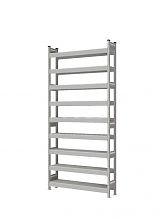 Стеллаж СТ-023 полочный 2700x1200x300 9 яруса окрашен