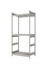 Стеллаж СТ-023 полочный 3000x1200x800 3 яруса цинк