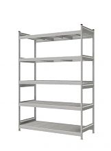 Стеллаж СТ-023 полочный 3000x1800x800 5 яруса цинк