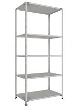 Стеллаж СТ-011 полочный 2200x1000x600 5 ярусов, нагрузка на полку 100