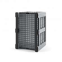 Пластиковый контейнер IBOX 1200х800 (перфорированный, на полозьях)