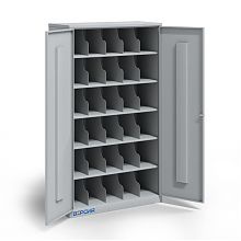 Металлический шкаф для противогазов ХПГ-30, с двумя дверьми